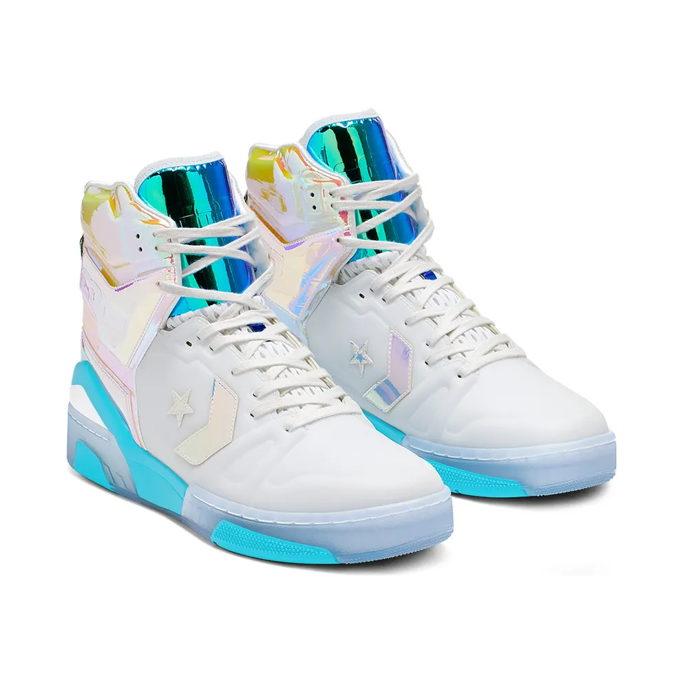 Converse ERX Impress Hi Iridescent White/Bold Jade-Gnarly Blue (163778C)