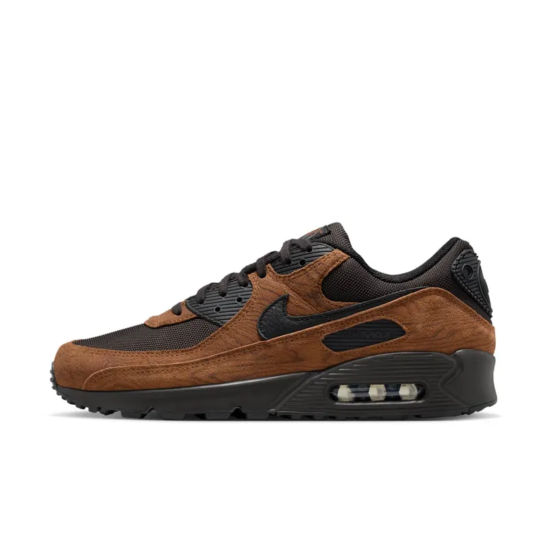 Nike Air Max 90 Premium “Light British Tan Velvet Brown” (IQ0283-281)