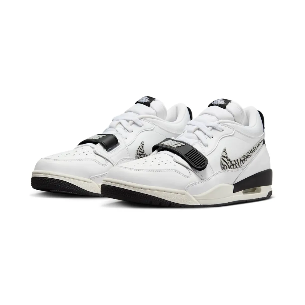 Air Jordan Legacy 312 Low “White Black Elephant Swoosh” (CD7069-110)