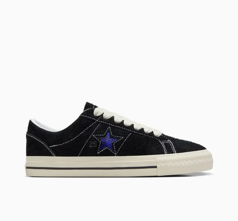 Converse CONS x Quartersnacks One Star Pro Black/Egret/Hyper Blue (A09555C)