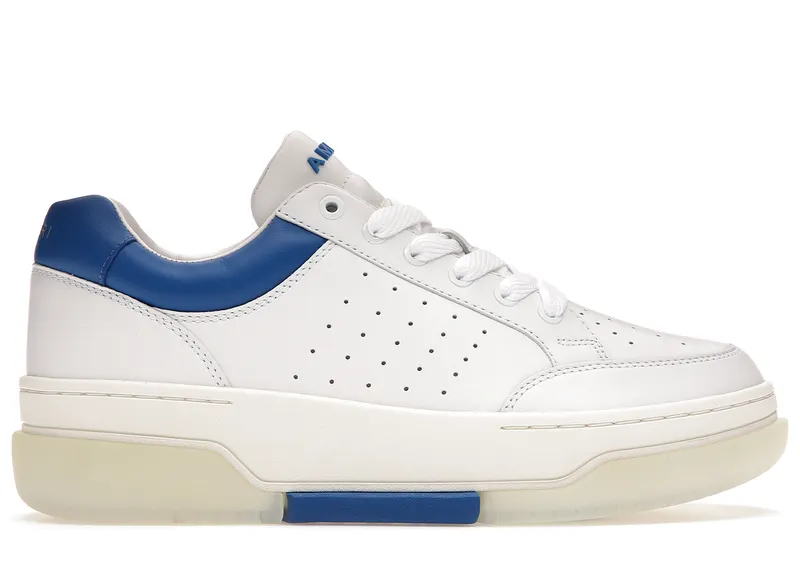 AMIRI Stadium Low White Blue (MFS007-123)