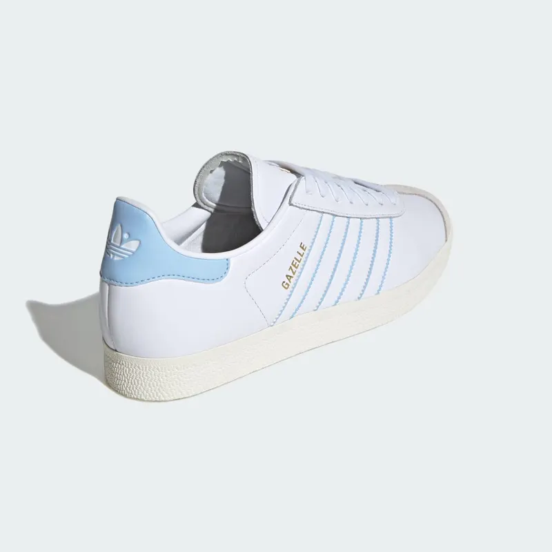 adidas Gazelle Argentina Cloud White / Glow Blue / Off White (ID3718)