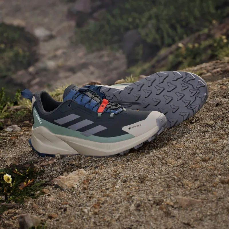 Adidas Terrex Trailmaker 2 GORE-TEX Speed Lace Hiking Carbon / Grey Three / Silver Green (JP5240)