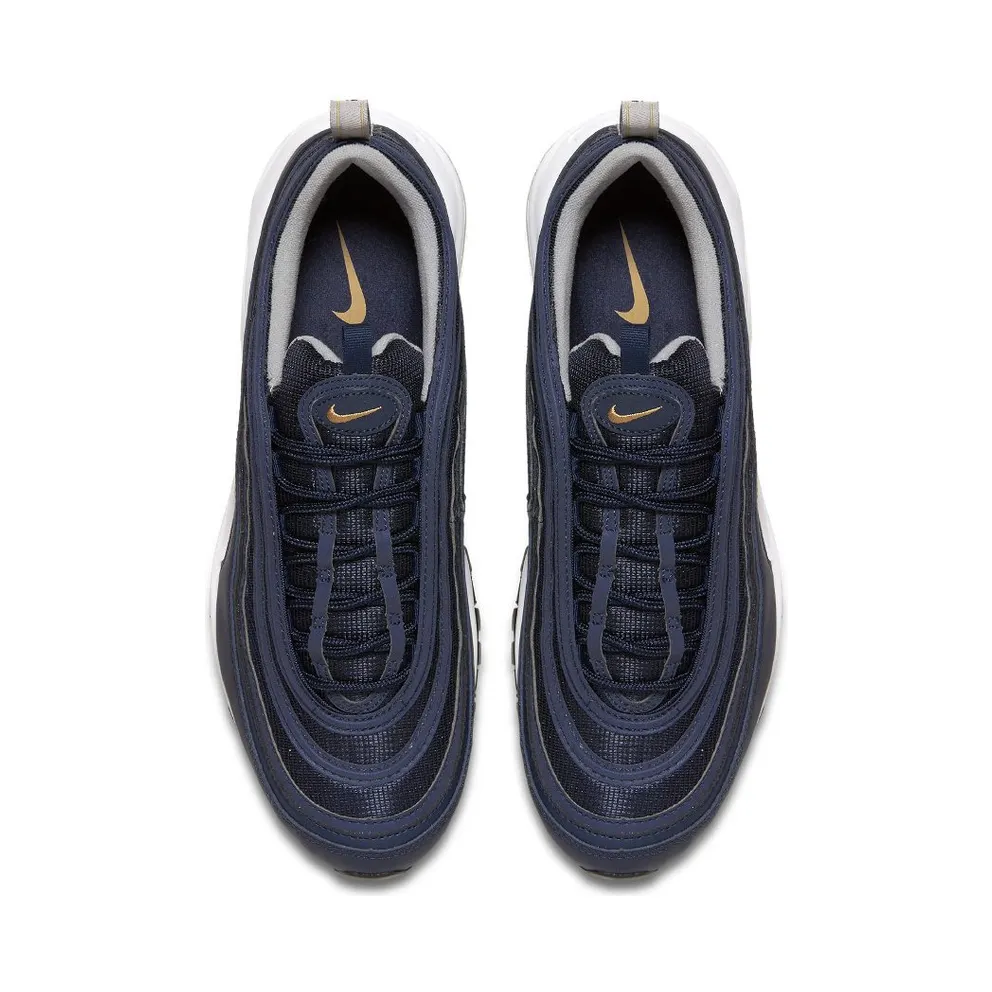 Nike Air Max 97 Midnight Navy/Metallic Gold (921826-400)