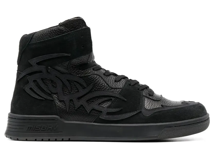 Misbhv Court High-Top-Sneakers “Black” (022BM409)