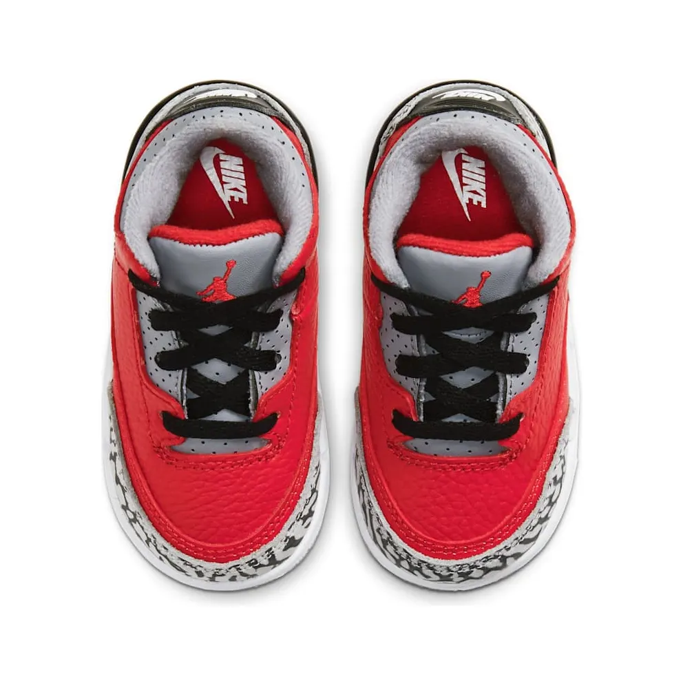 Air Jordan Nike AJ III 3 Retro SE ‘Red Cement’ (TD) (2020) (CQ0489-600)
