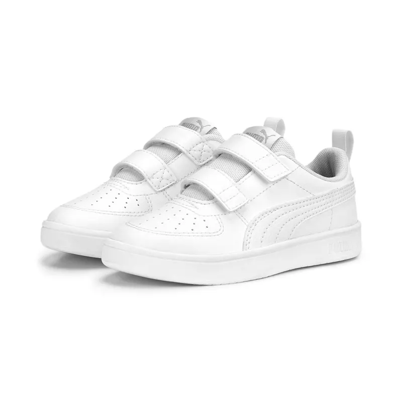 Puma Rickie V “Puma White / Puma White / Cool Light Gray” (391327_01)