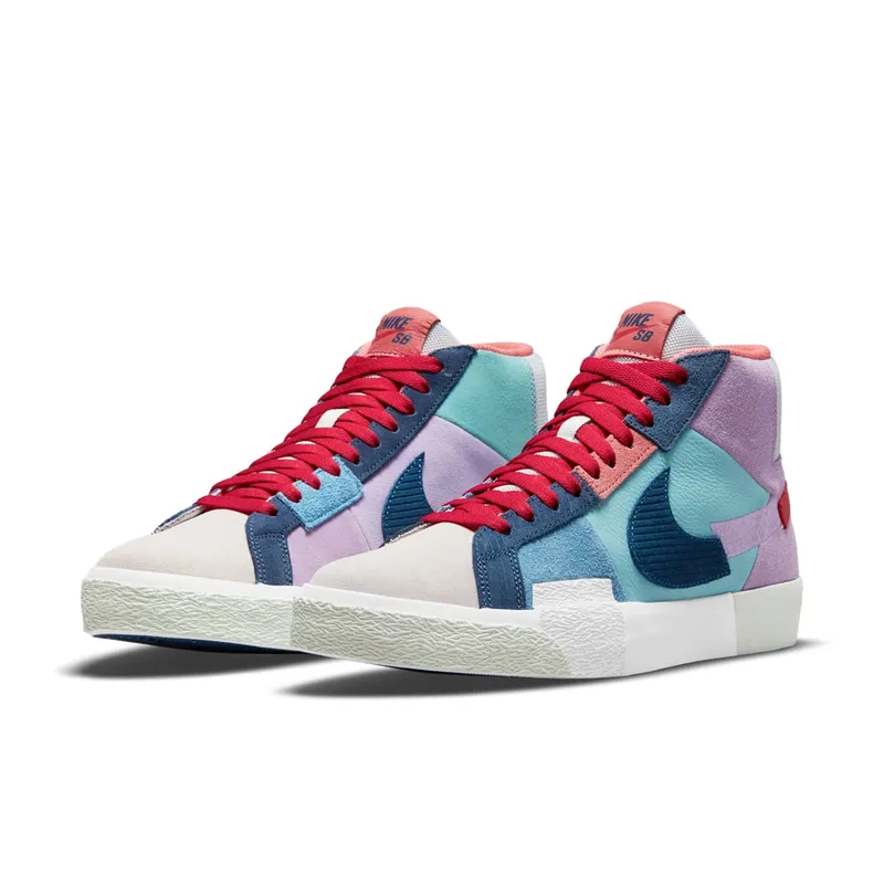 Nike SB Zoom Blazer Mid Premium Skate Shoe Purple (DA8854-500)