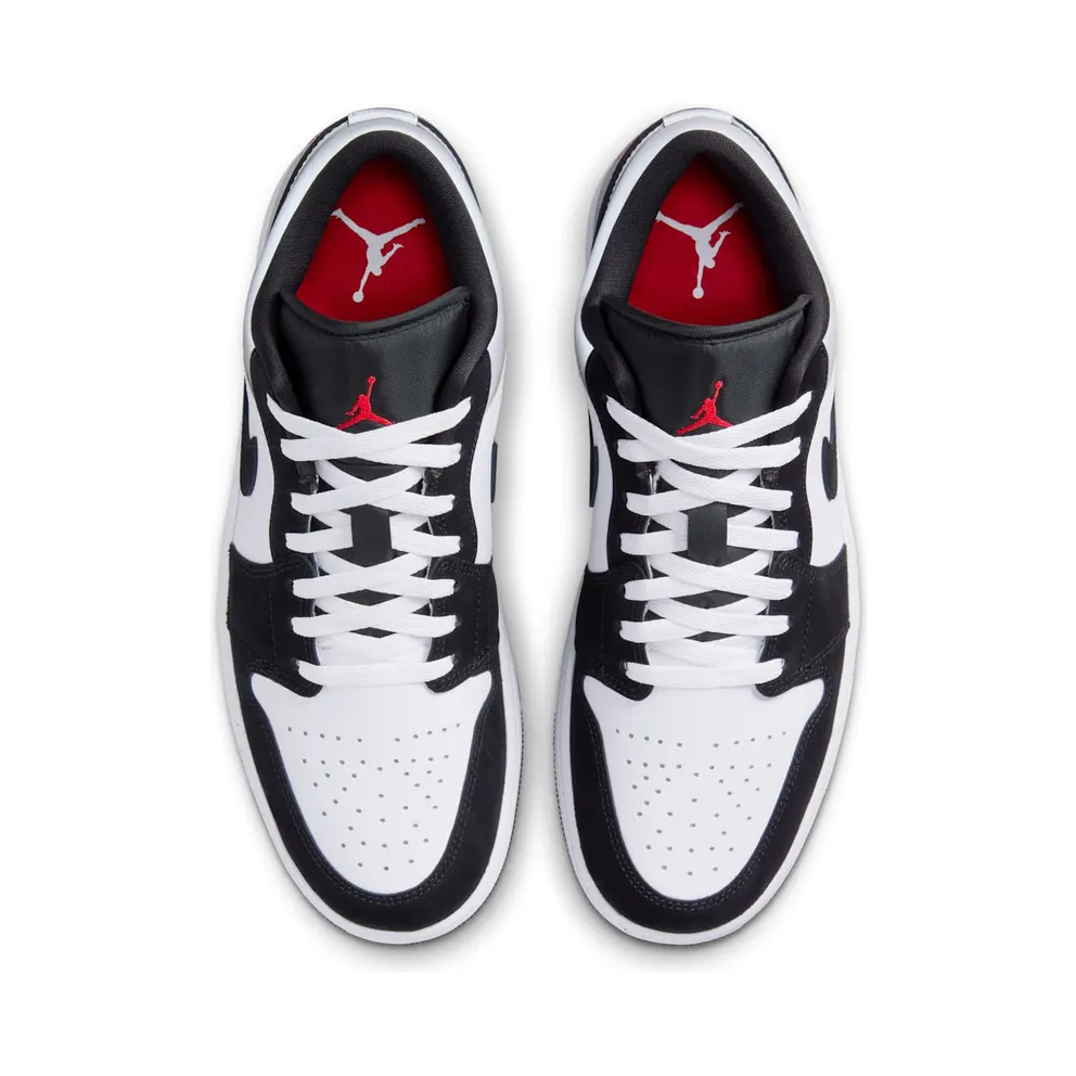 Jordan 1 Low SE “White Fire Red Black Matte Silver” (HF3148-106)