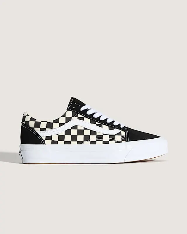 Vans Old Skool 36 LX Checkerboard White Black (VN000CQD2BO)
