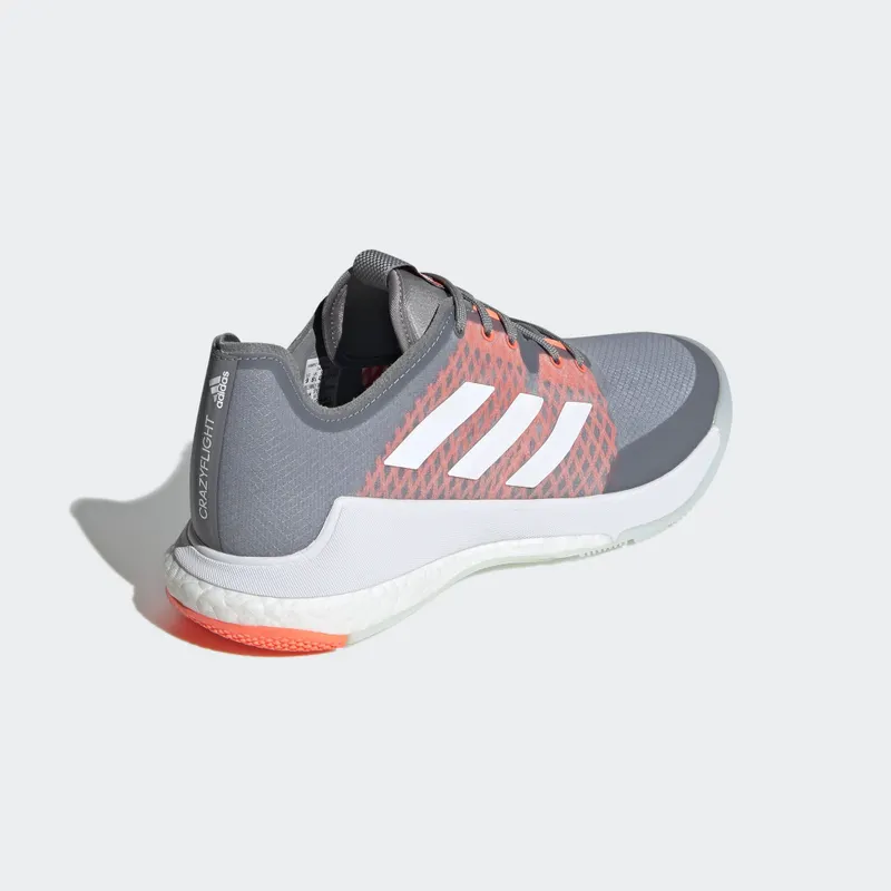adidas Crazyflight Grey Three Grey Three/Cloud White/Signal Coral (EG2343)