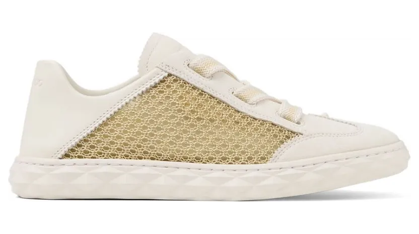 Jimmy Choo Diamond Leather / Fqeagold / Latte