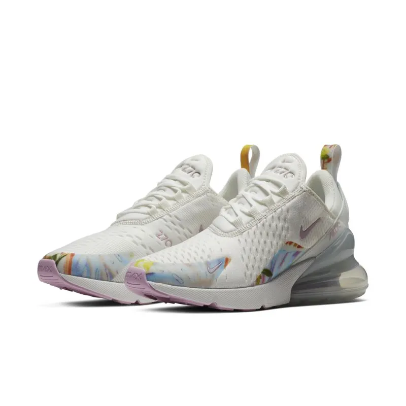 Nike Air Max 270 White Floral (W) Summit White/Light Arctic Pink (AT6819-100)