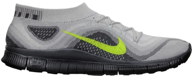 Nike Free Flyknit Pure Platinum Volt (615805-070)