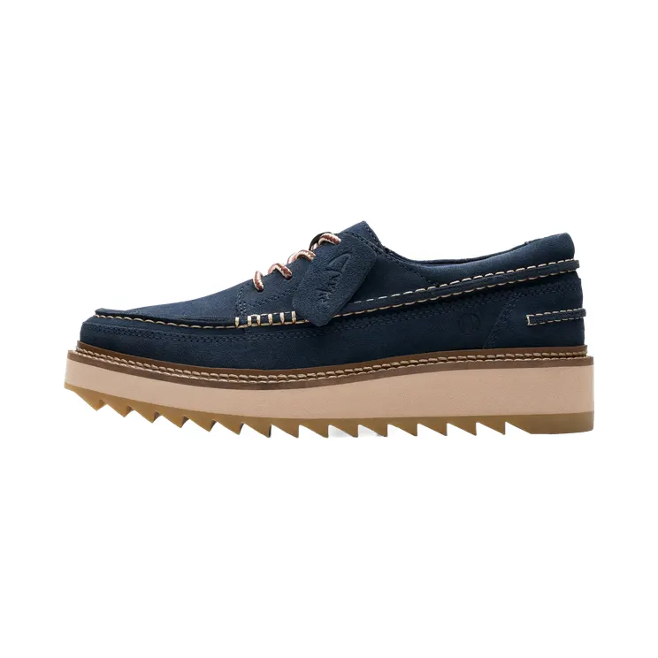 Clarks Clarkhill Lace “Navy Suede” (26176114)