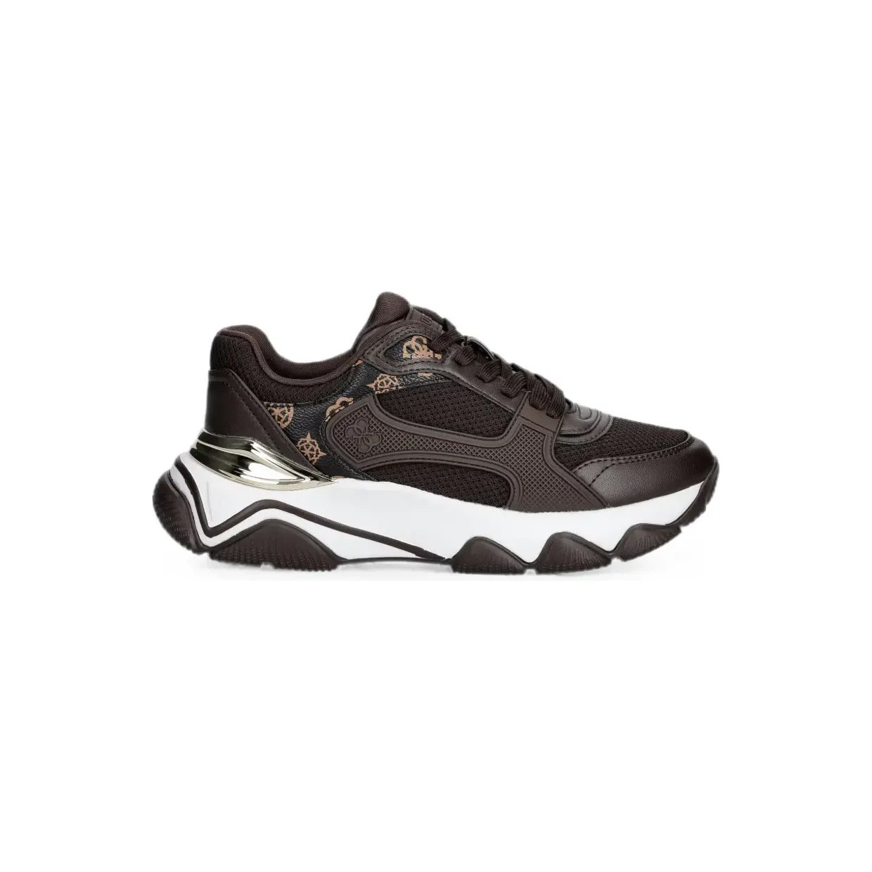 Guess Usa mit Kontrasteinsätzen “Brown” (FLTMZZELE12COFFE)