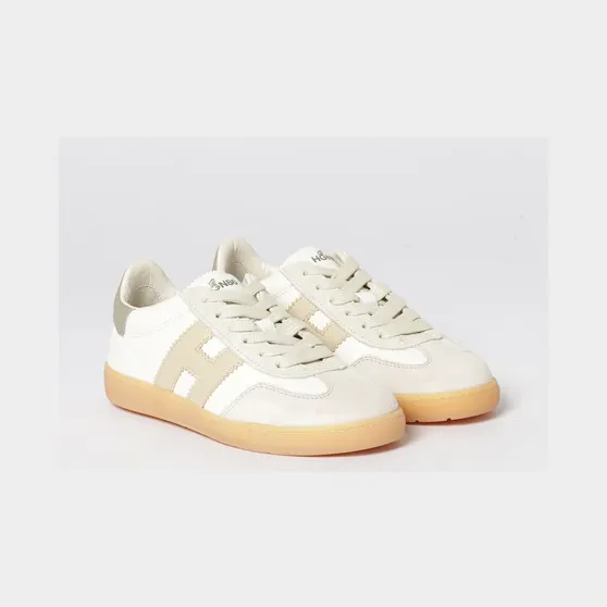 Hogan Cool Hammered Leather Sneakers White (HXW6470FB60UWR0RVT)