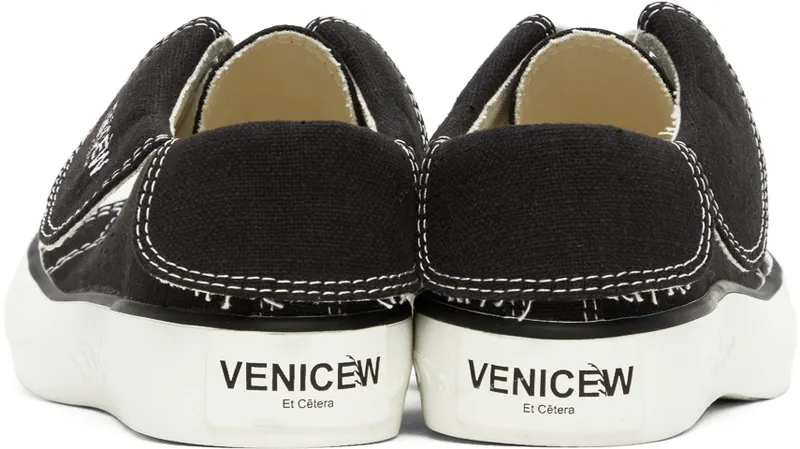 VeniceW Black Elephant Hemp Low-Top (S-2L)