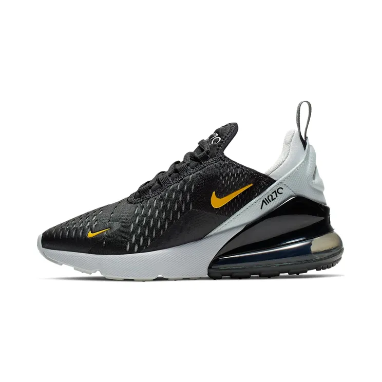 Nike Air Max 270 Anthracite Pure Platinum (GS) “Black / Pure Platinum / Anthracite / Amarillo” (943345-016)