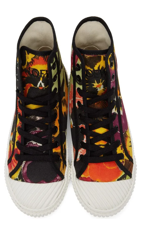 Loewe Multicolor Pansies High 8894 Pink Multitone (L815282X41) (5)