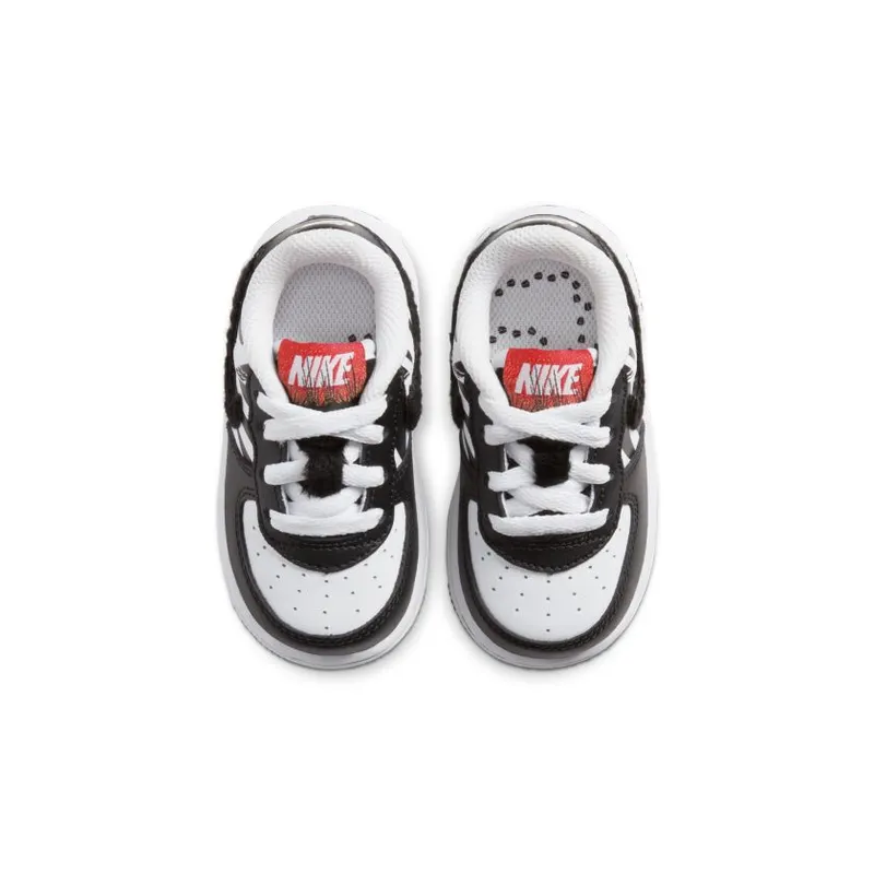 Nike Air Force 1 Low Zebra (TD) White/Black (CU4691-100)
