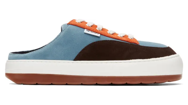 Sunnei Multicolor Suede Dreamy Slip-On Sneakers (DS02)