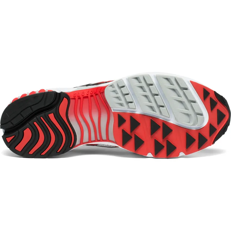 Saucony Grid Web White Grey Red White/Grey-Red (S70466-2)