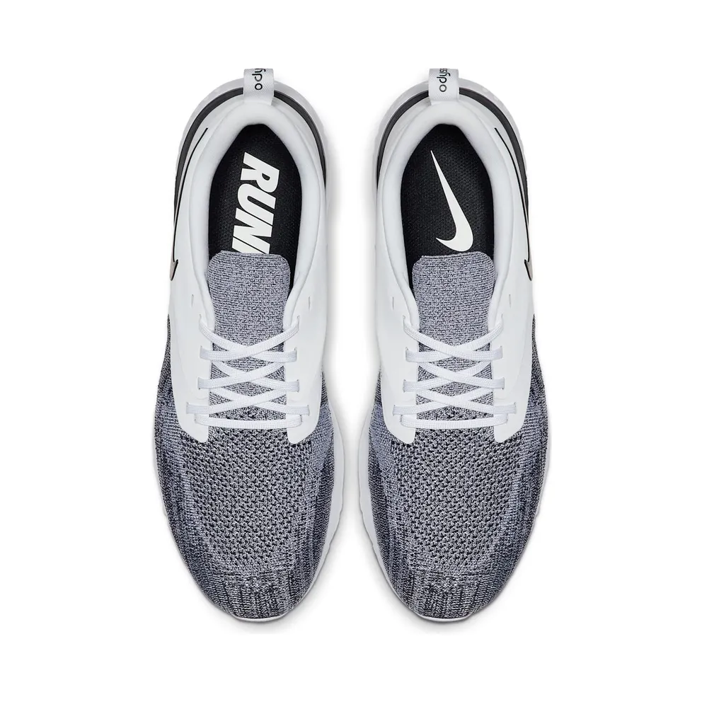 Nike Odyssey React Flyknit 2 White White Black (AH1015-100)