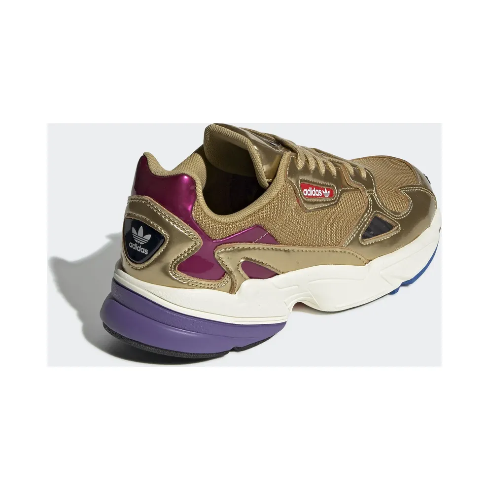 adidas Falcon Gold Metallic (W) Gold Metallic/Gold Metallic/Off White (CG6247)