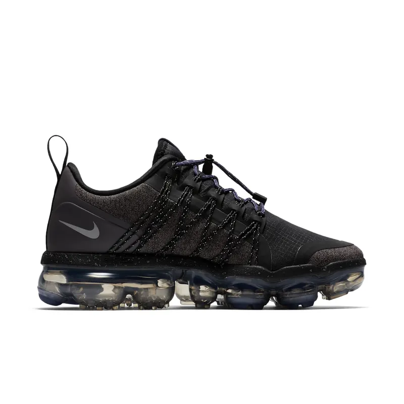 Nike Air VaporMax Run Utility Black Reflect Silver (W) Black/Reflect Silver-Thunder Grey (AQ8811-001)