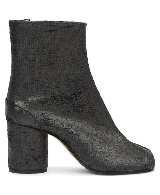 Maison Margiela Tabi Ankle Boot Lasered Suede Black (S58WU0260 P8159 HA837)