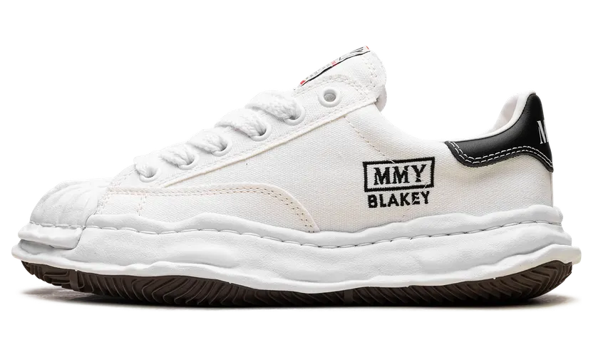 Maison Mihara Yasuhiro Blakey OG Sole Canvas Low “WHITE” (A08FW735-WHT)