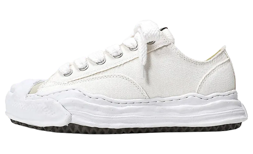 Maison Mihara Yasuhiro Hank OG Sole Canvas Low “White” (A05FW702-WHT)