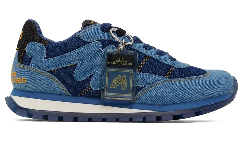 Marc Jacobs Blue ‘The Denim Jogger’ 976 Multi Denim (M9002342)