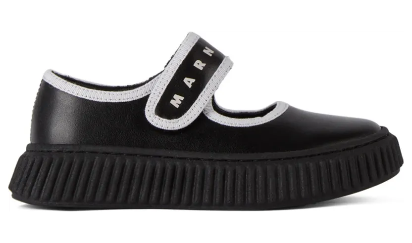Marni Kids Black Mary Jane (69009)