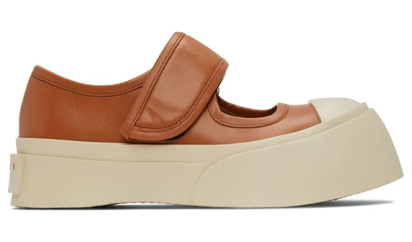 Marni Orange Pablo Sneakers (SNZW003120 P2722)