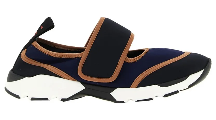 Marni Running Mary Jane “Blue” (SNZW020602P7613ZP081)