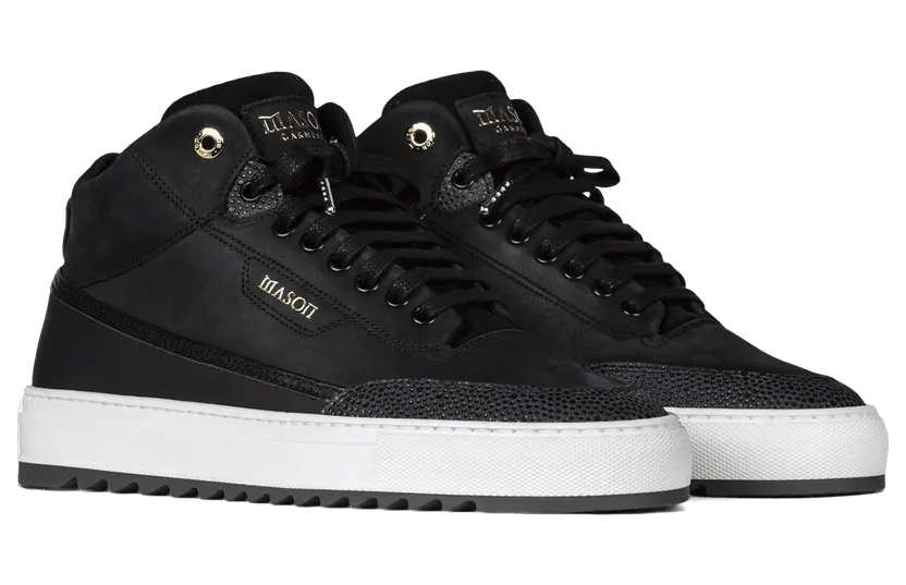 Mason Garments Torino Mid – Neutro Schwarz (FW22-16A)