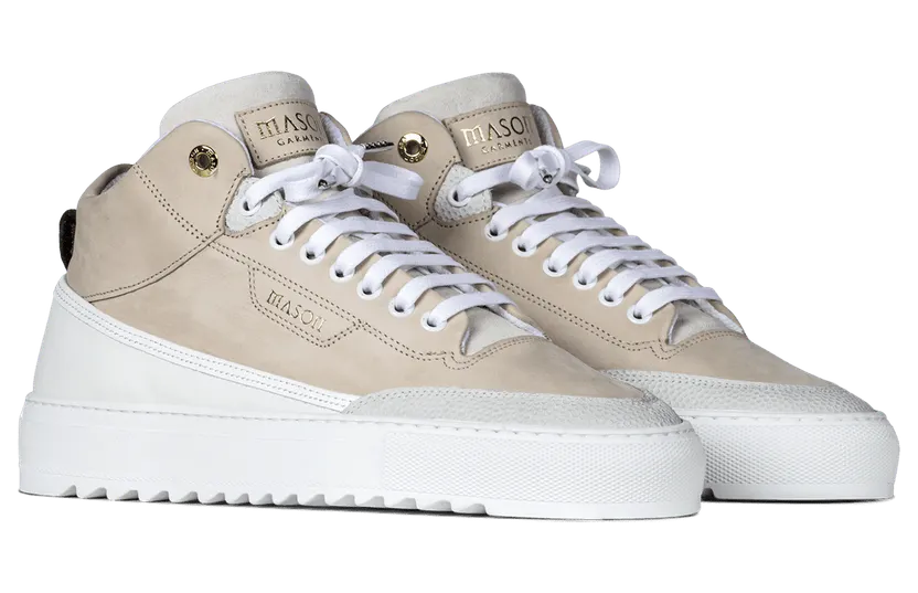Mason Garments Torino Mid – Neutro Weiß (FW22-16C)