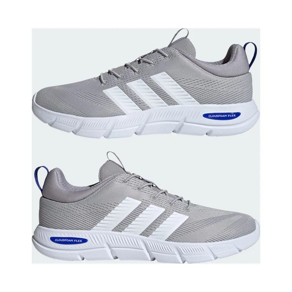Adidas CLOUDFOAM FLEX-ELASTISCHE Lace-up Shoes Grey Two / Cloud White / Glory Grey (HQ2546)