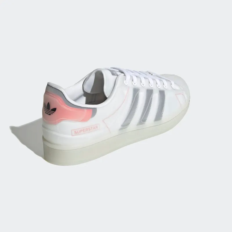 adidas Superstar Futureshell Cloud White / Core Black / Semi Solar Red (FX5553)