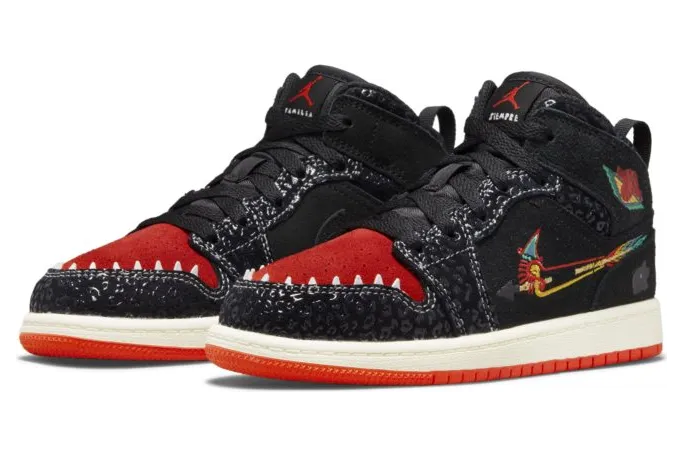 Air Jordan 1 Mid Siempre Familia (PS) (DN5122-001)