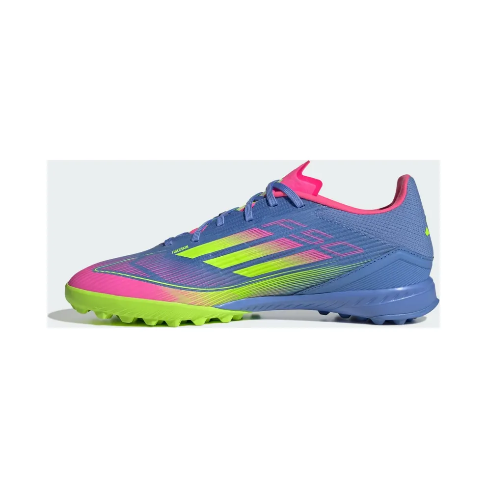 adidas F50 League Turf Blue Fusion Lucid Lemon Lucid Pink (IE1230)