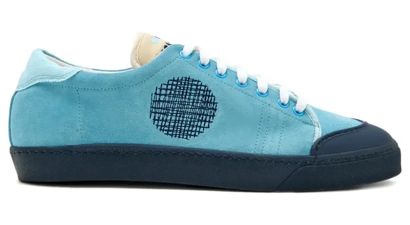 Blu Scarpa Lattan Sneakers mit Zehenkappe – Blau (LATTEN)