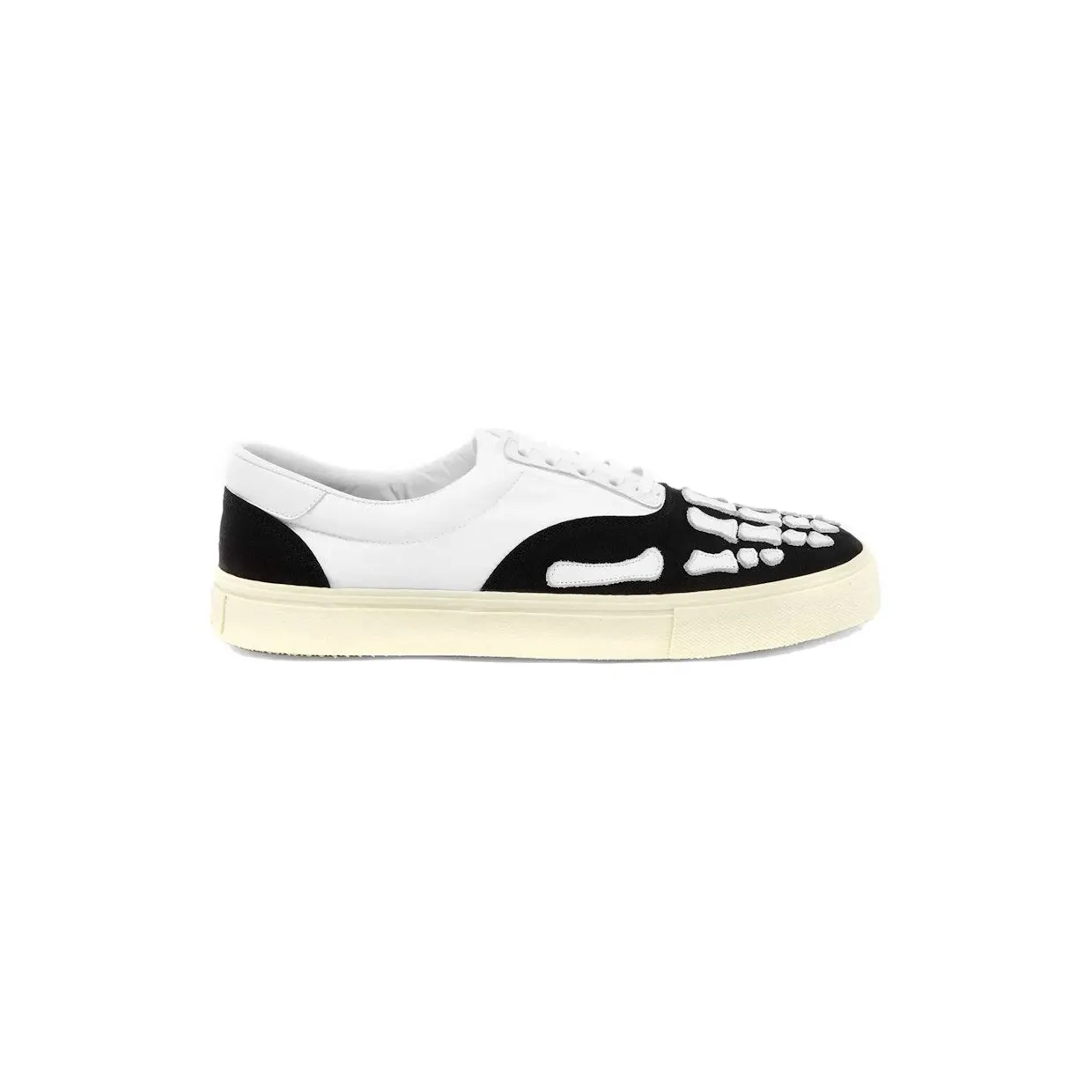 AMIRI Skel Toe Lace Up Black White (Y0F22274CL-BLW)