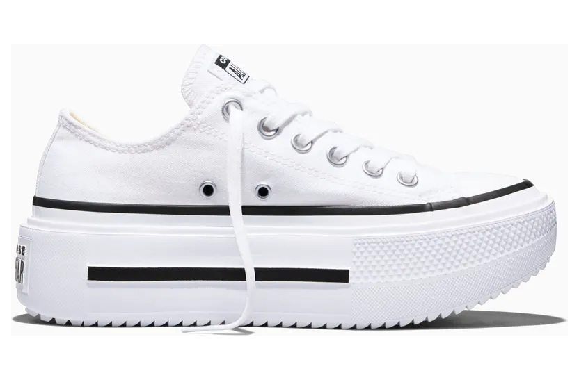 Converse Chuck Taylor All Star Lift Double Stack Platform White/Black/White (A15491C)