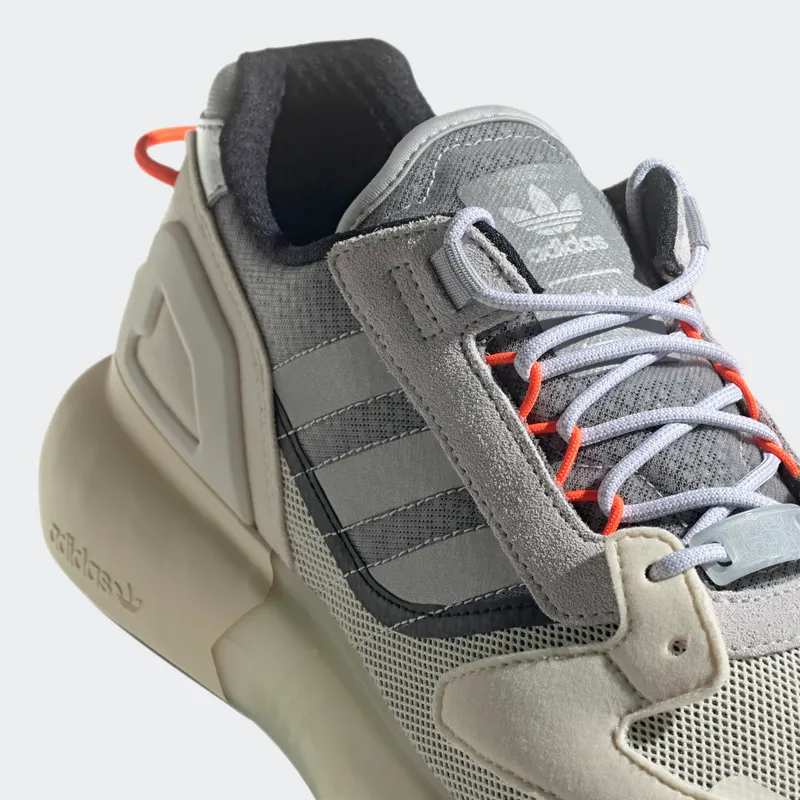 Adidas ZX 5K Boost Lerna Silver Metallic / Cream White / Solar Red (GY5993)