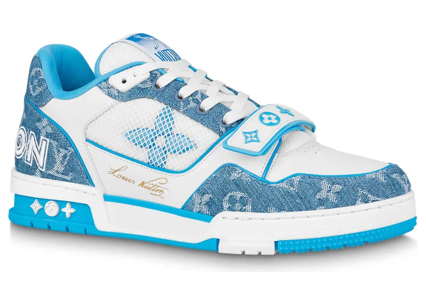Louis Vuitton Trainer Monogram Denim (1A9ZIH/1A9ZI6)