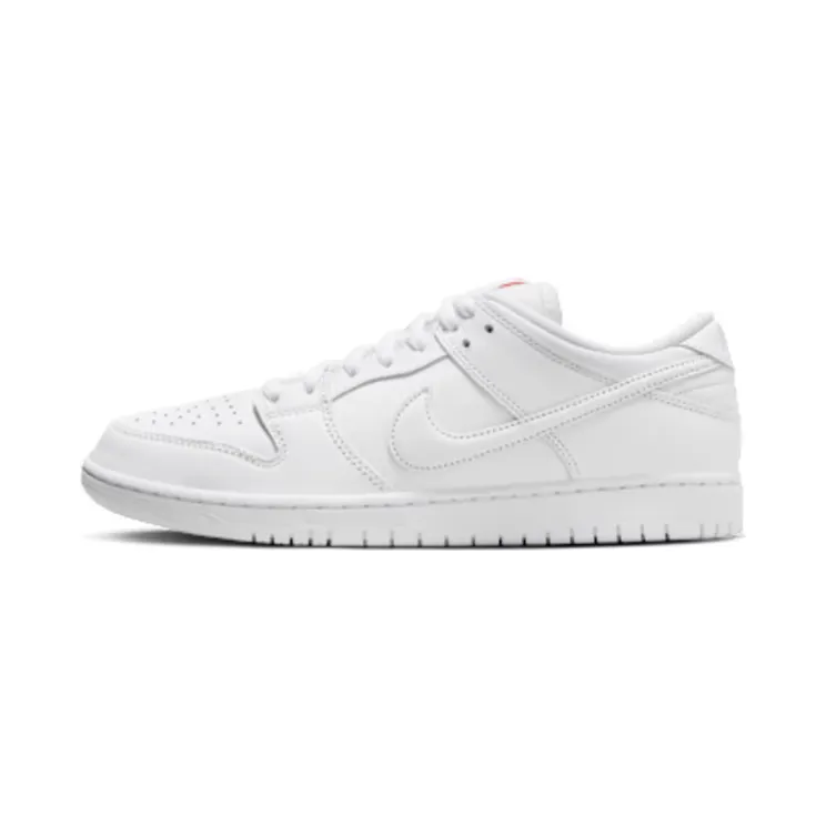 Nike SB Dunk Low Pro Triple “White” (FJ1674-100)