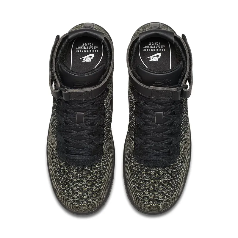 Nike Air Force 1 Ultra Flyknit Mid Palm Green Palm Green/Black-White (817420-301)